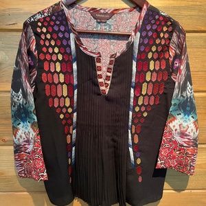 RANNA GiLL Top - Purchased at Anthropologie - Medium - Colorful
